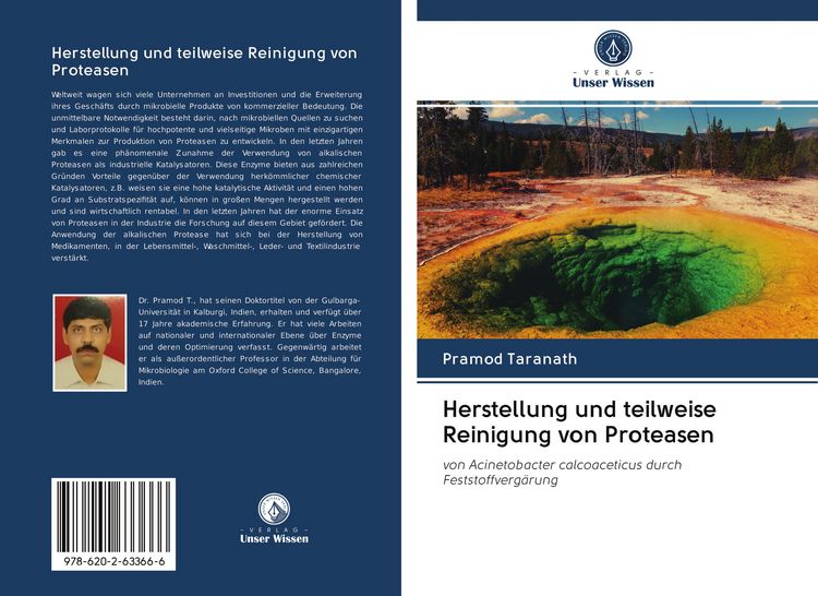 Produktbild: Herstellung und teilweise Reinigung von Proteasen