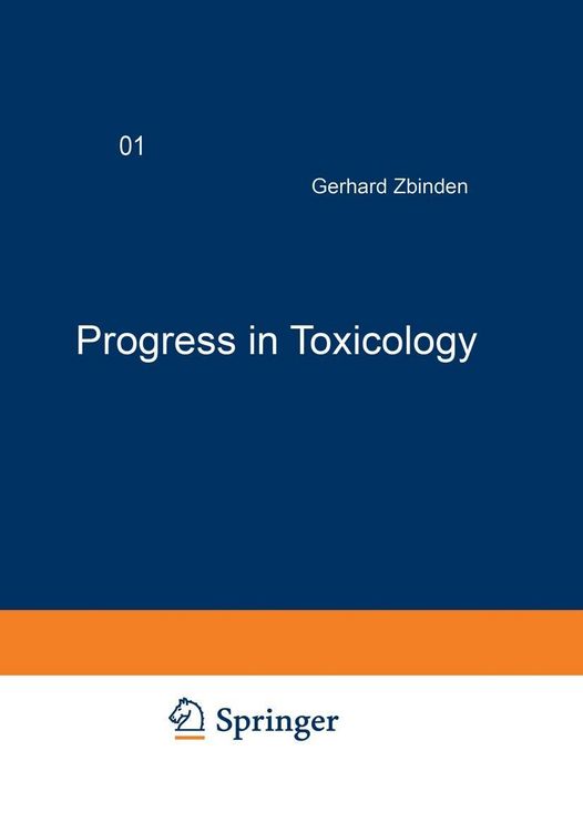 Produktbild: Progress in Toxicology