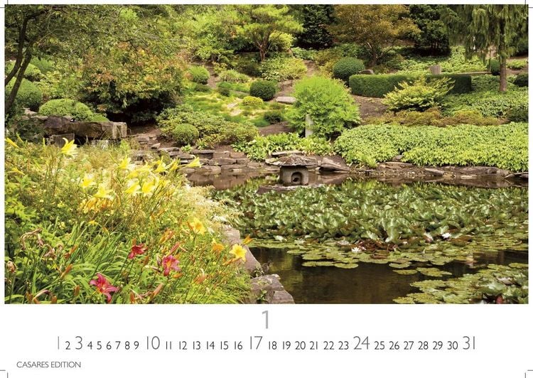 Produktbild: Japanische G&auml;rten Kalender 2027 &ndash; Wandkalender | Fotokalender Asien 24x35cm - Fotografien authentischer japanischer G&auml;rten, perfekt f&uuml;r Natur- und Gartenliebhaber
