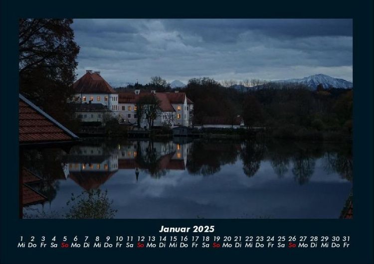 Produktbild: Tage am See 2025 Fotokalender DIN A4