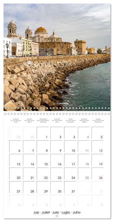 Produktbild: Spain - Andalusia (Wall Calendar 2026 12 &times; 12 Inch) CALVENDO 12 Month Wall Calendar