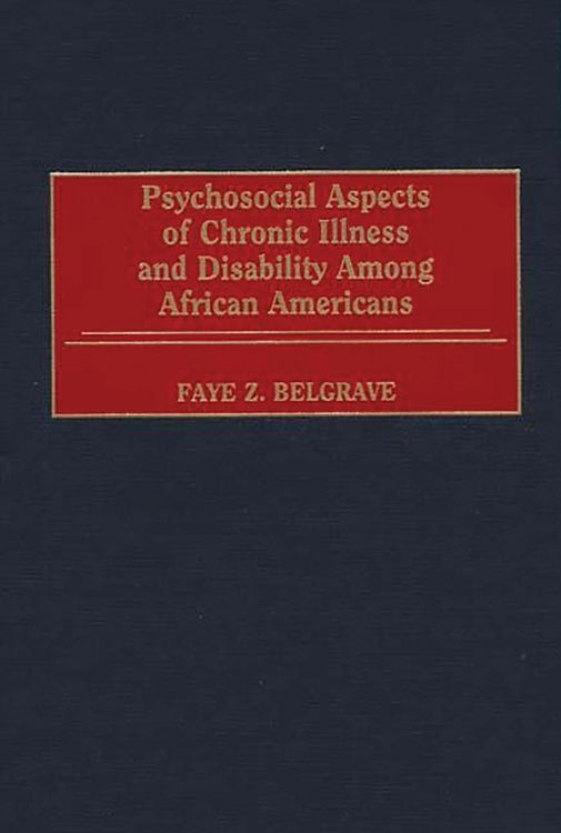 Produktbild: Psychosocial Aspects of Chronic Illness and Disability Among African Americans