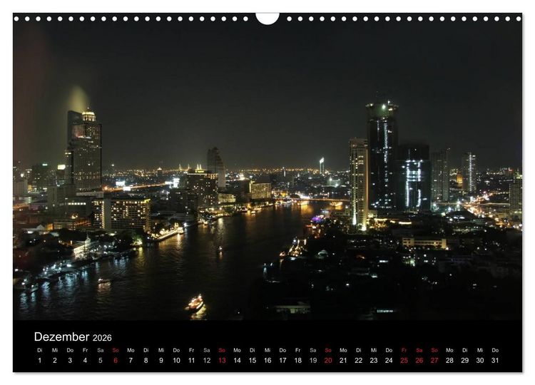 Produktbild: Thailand (Wandkalender 2026 DIN A3 quer), CALVENDO Monatskalender