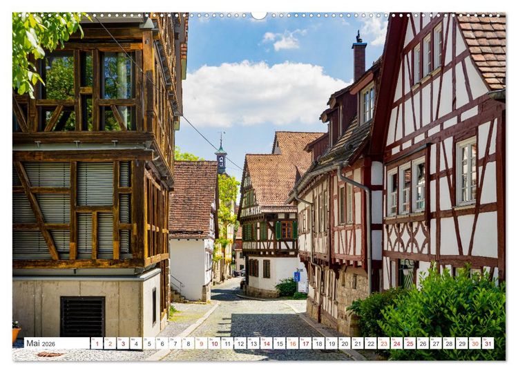 Produktbild: Sindelfingen Impressionen (Wandkalender 2026 DIN A2 quer), CALVENDO Monatskalender