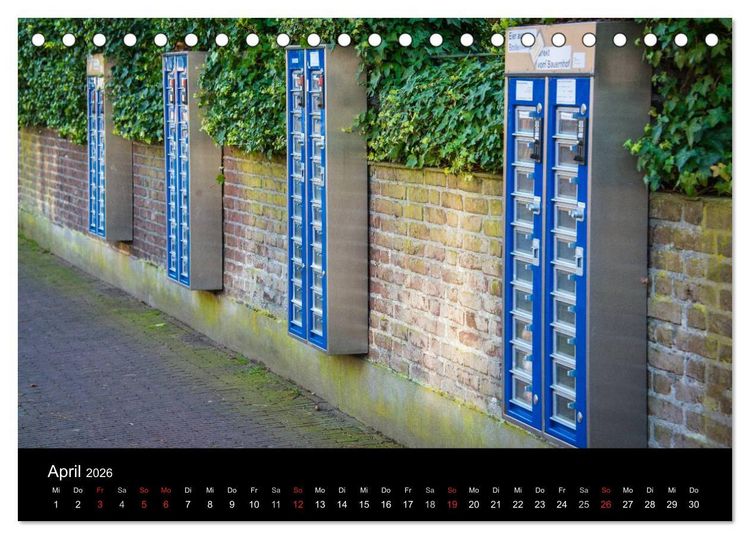 Produktbild: Meerbusch. Meerer Busch (Tischkalender 2026 DIN A5 quer), CALVENDO Monatskalender