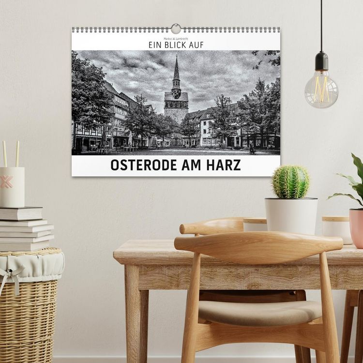 Produktbild: Ein Blick auf Osterode am Harz (Wandkalender 2026 DIN A3 quer), CALVENDO Monatskalender