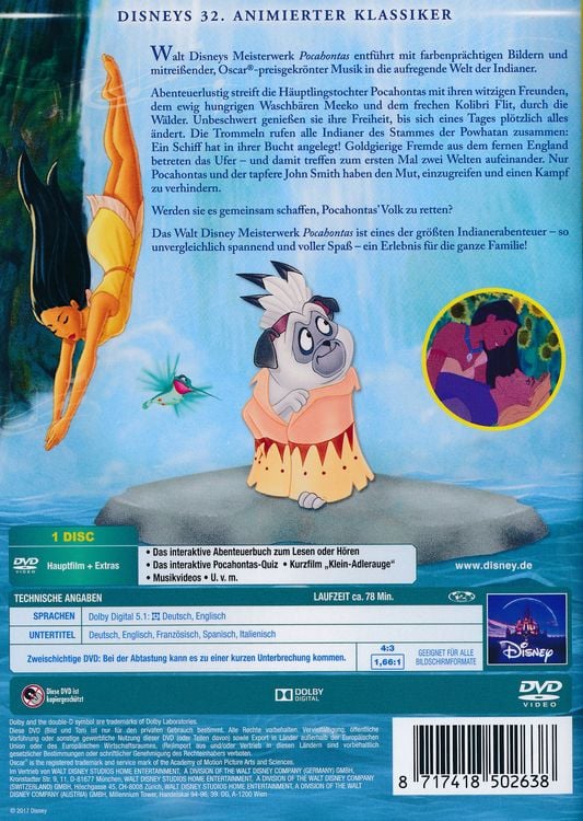 Produktbild: Pocahontas - Disney Classics 32