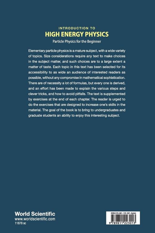 Produktbild: Introduction To High Energy Physics