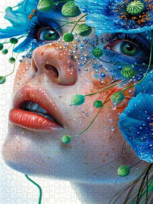 Produktbild: CALVENDO Puzzle Ein Gesicht zum Tr&auml;umen | 2000 Teile Lege-Gr&ouml;&szlig;e 90x67cm Foto-Puzzle f&uuml;r gl&uuml;ckliche Stunden