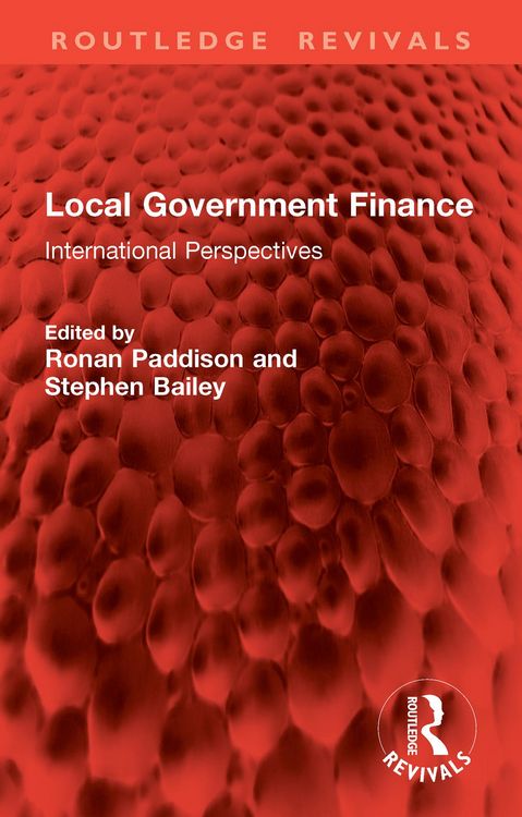 Produktbild: Local Government Finance