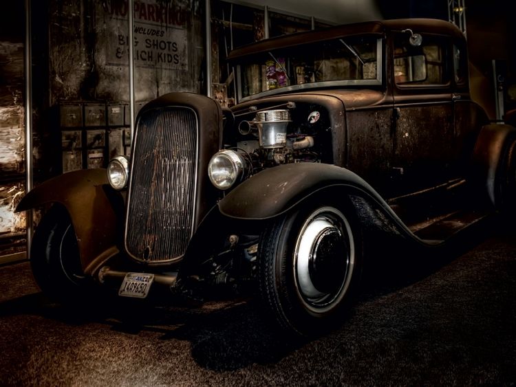 Produktbild: CALVENDO Puzzle Hot Rod - Motorshow Essen | 1000 Teile Lege-Gr&ouml;&szlig;e 64x48cm Foto-Puzzle f&uuml;r gl&uuml;ckliche Stunden