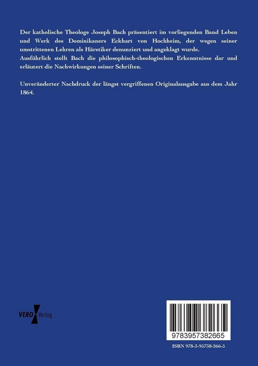 Produktbild: Meister Eckhart - der Vater der deutschen Spekulation