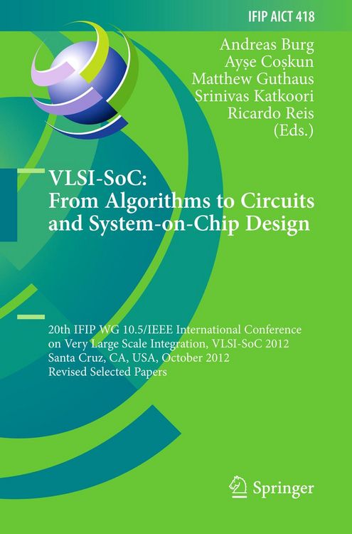 Produktbild: VLSI-SoC: From Algorithms to Circuits and System-on-Chip Design