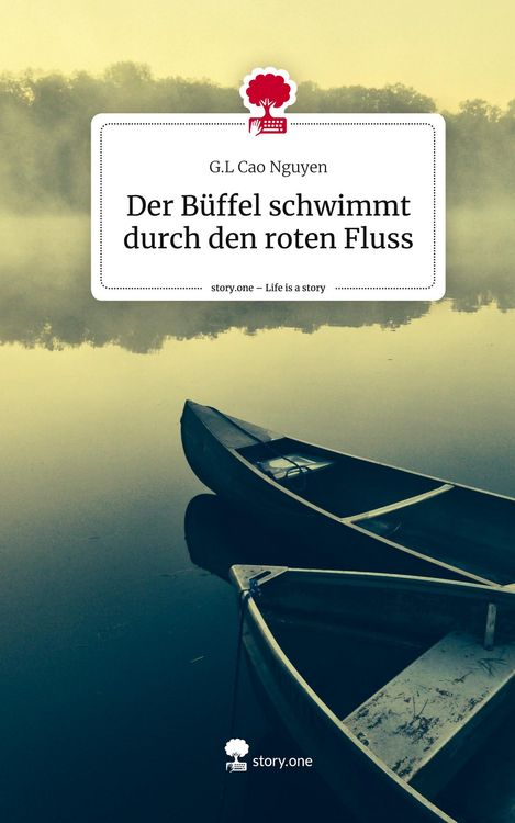 Produktbild: Der B&uuml;ffel schwimmt durch den roten Fluss. Life is a Story - story.one