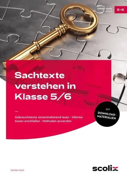 Produktbild: Sachtexte verstehen in Klasse 5/6