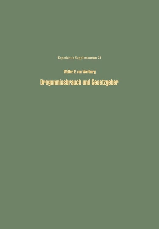 Produktbild: Drogenmissbrauch und Gesetzgeber
