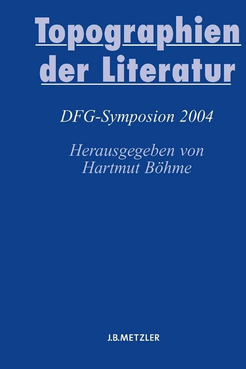 Produktbild: Topographien der Literatur