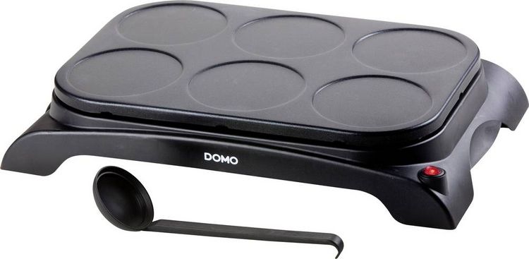 Produktbild: DOMO DO8709P Cr&eacute;pes Maker 6Pf&auml;nnchen