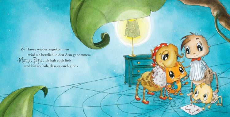 Produktbild: Die kleine Spinne Widerlich hat dich lieb (Pappbilderbuch)