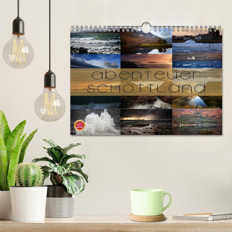 Produktbild: Abenteuer Schottland (Wandkalender 2026 DIN A4 quer), CALVENDO Monatskalender