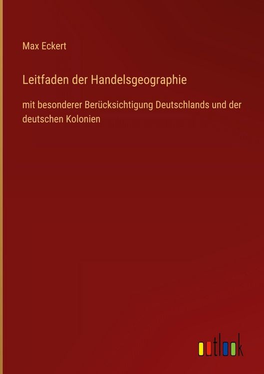 Produktbild: Leitfaden der Handelsgeographie