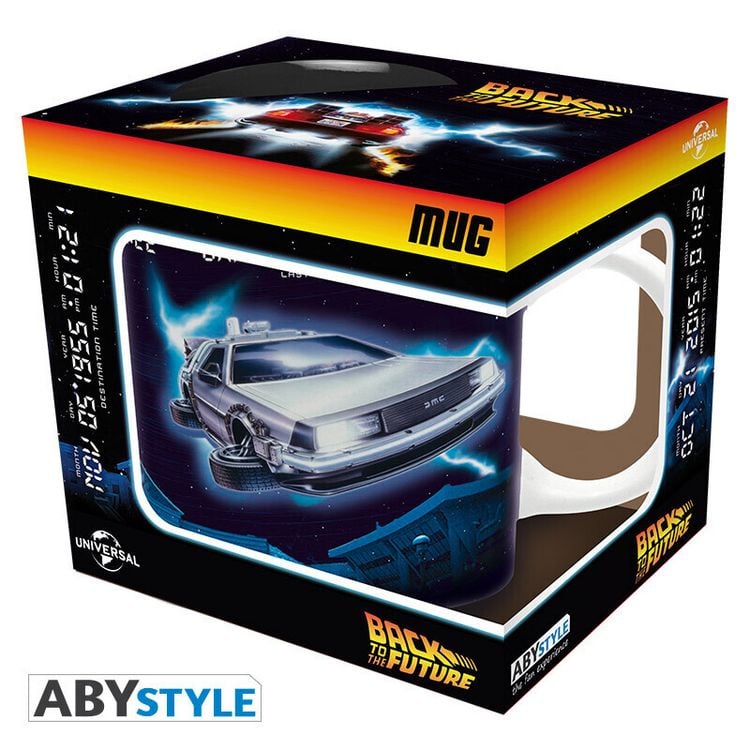 Produktbild: ABYstyle - Back To The Future Delorean 320 ml Tasse