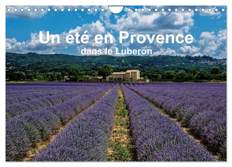 Produktbild: Un &eacute;t&eacute; en Provence dans le Luberon (Calendrier mural 2026 DIN A4 vertical), CALVENDO calendrier mensuel