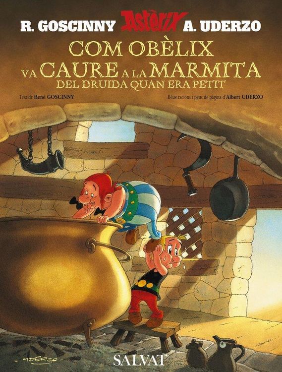 Produktbild: Com Ob&egrave;lix va caure a la marmita del druida quan era petit