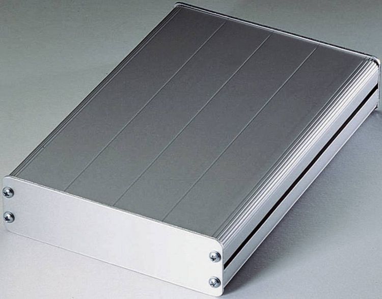Produktbild: Proma 132 010 Universal-Geh&auml;use 165 x 114 x 32 Aluminium Transparent 1St.