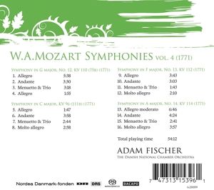 Produktbild: Fischer, A: Sinfonien 12-14+KV 96