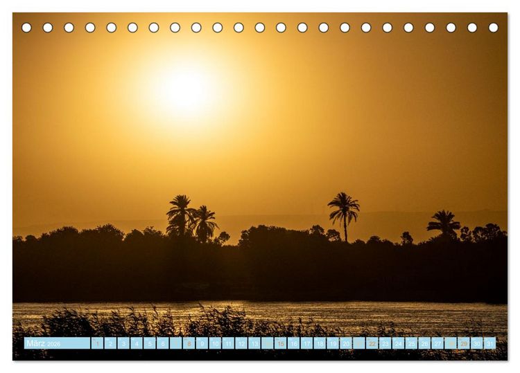 Produktbild: Magie des Nils (Tischkalender 2026 DIN A5 quer), CALVENDO Monatskalender