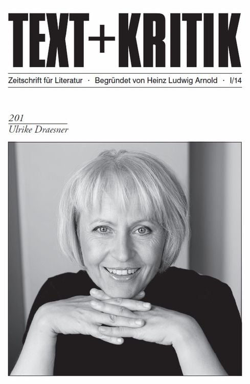 Produktbild: TEXT+KRITIK 201 - Ulrike Draesner
