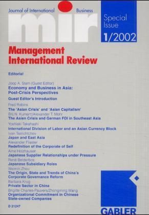 Produktbild: Economy and Business in Asia: Post-Crisis Perspectives