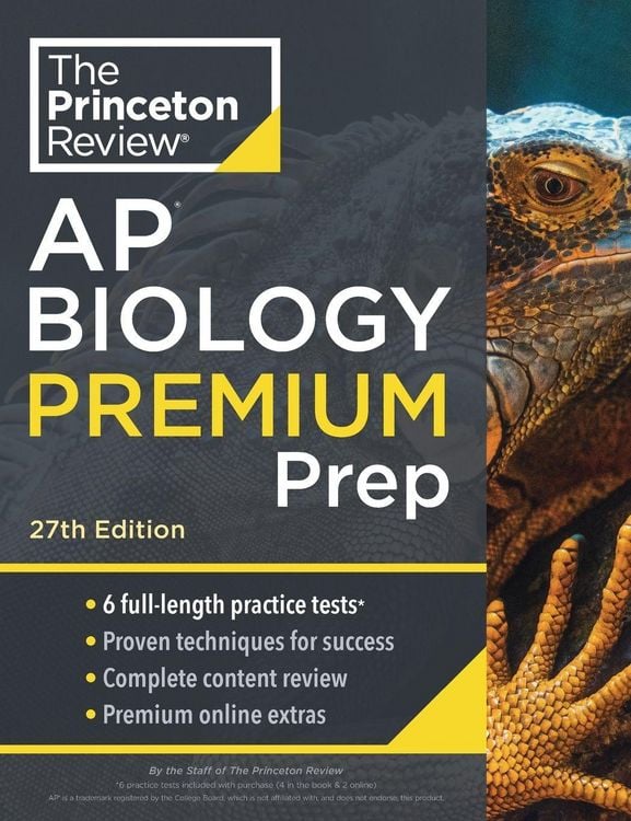 Produktbild: Princeton Review AP Biology Premium Prep, 27th Edition