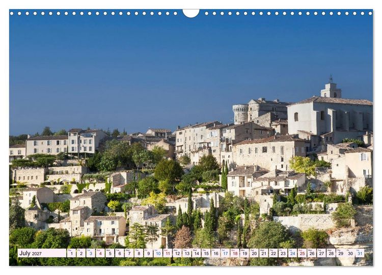 Produktbild: Provence. A journey through the villages of the French Provence (Wall Calendar 2027 DIN A3 landscape), CALVENDO 12 Month Wall Calendar