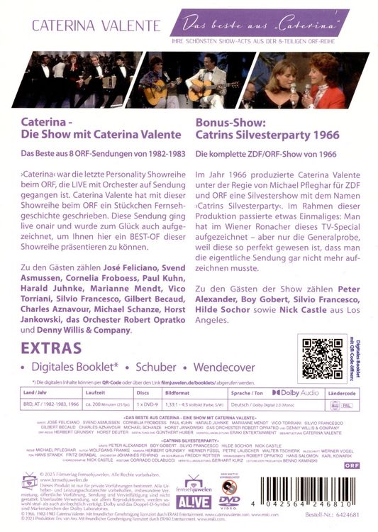 Produktbild: Caterina - Die Show mit Caterina Valente,1 DVD