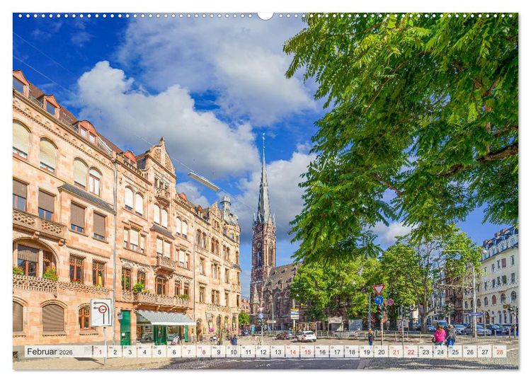 Produktbild: Saarbr&uuml;cken Impressionen (Wandkalender 2026 DIN A2 quer), CALVENDO Monatskalender