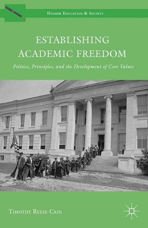 Produktbild: Establishing Academic Freedom