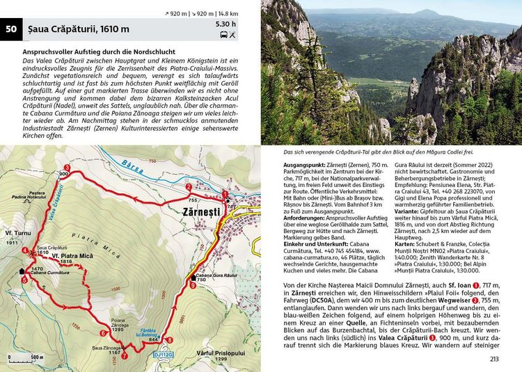 Produktbild: ROTHER Wanderf&uuml;hrer Rum&auml;nien: S&uuml;dkarpaten. 63 Wanderungen und Mehrtagestouren durch die Berglandschaften Siebenb&uuml;rgens