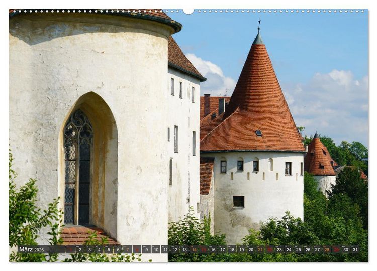 Produktbild: Ausflug Burg Burghausen (Wandkalender 2026 DIN A2 quer), CALVENDO Monatskalender