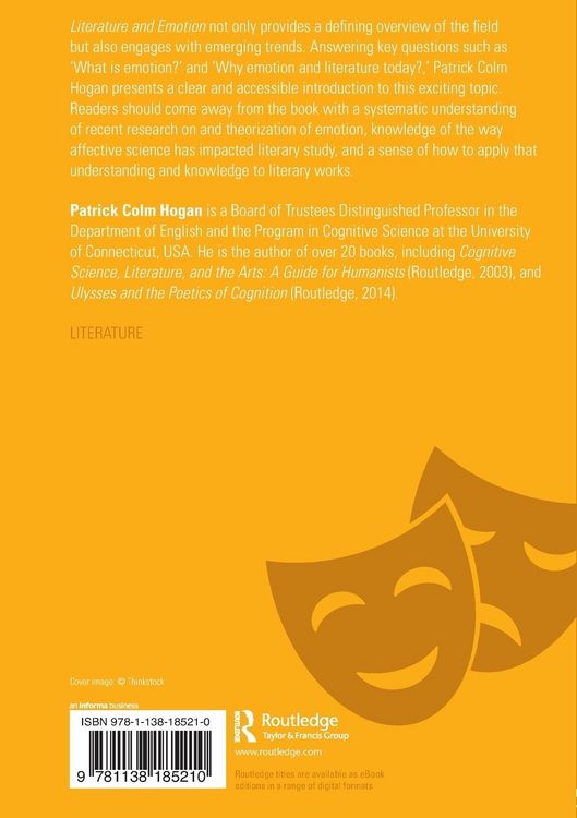 Produktbild: Literature and Emotion
