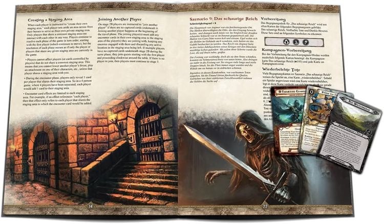 Produktbild: Herr der Ringe Das Kartenspiel - Angmar erwacht (Kampagnen-Erweiterung) DE