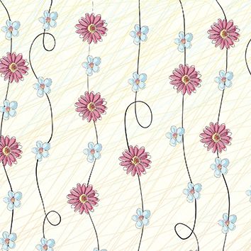 Produktbild: URSUS Faltbl&auml;tter Transparent "Magic Flowers"