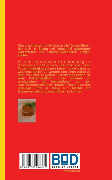 Produktbild: Katzenfutter Leitfaden f&uuml;r "Dosen&ouml;ffner"