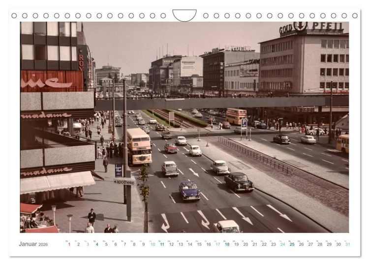 Produktbild: Berlin - Historische Ansichten (Wandkalender 2026 DIN A4 quer), CALVENDO Monatskalender