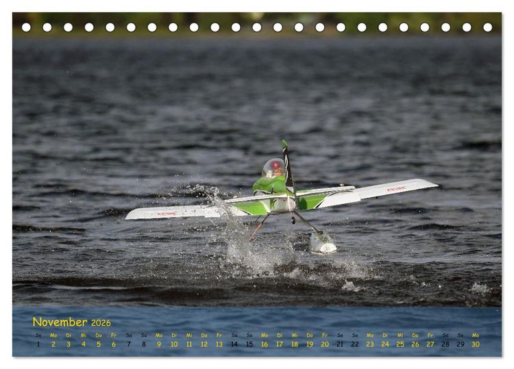 Produktbild: Abenteuer Wasserflug (Tischkalender 2026 DIN A5 quer), CALVENDO Monatskalender