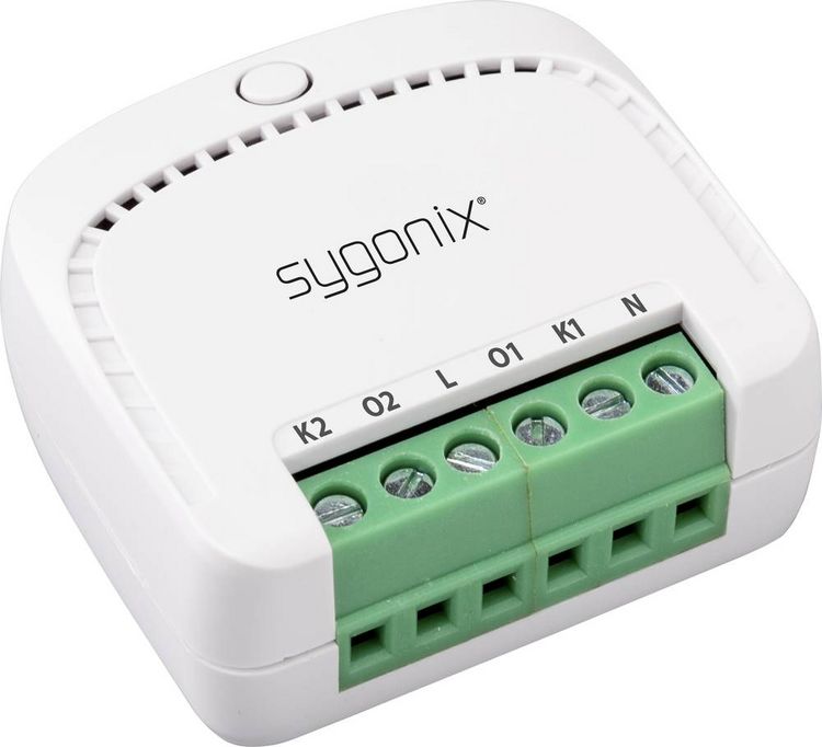 Produktbild: Wi-Fi Schalter Einbau 2-Kanal Schaltleistung (max.) 2300 W Reichweite max. (im Freifeld) 300 m
