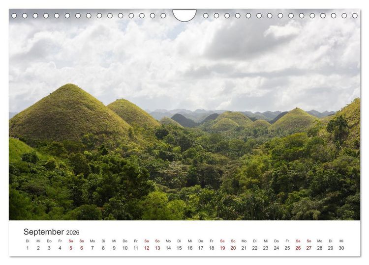 Produktbild: Philippinen - Eine Reise ins Paradies. (Wandkalender 2026 DIN A4 quer), CALVENDO Monatskalender