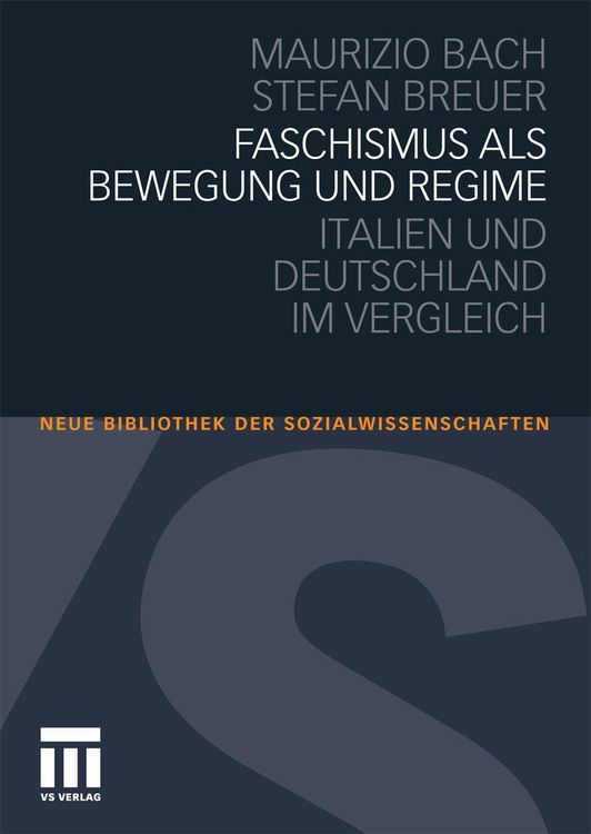 Produktbild: Faschismus als Bewegung und Regime