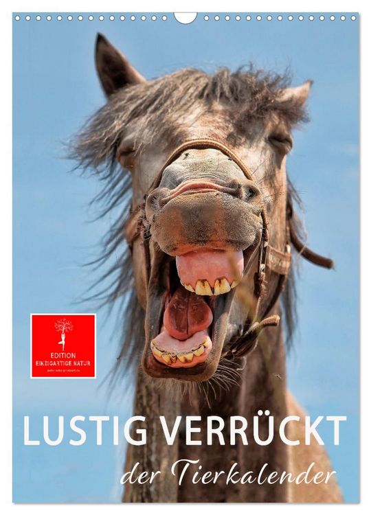 Produktbild: Lustig verr&uuml;ckt - der Tierkalender (Wandkalender 2026 DIN A3 hoch), CALVENDO Monatskalender